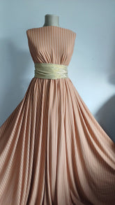 Jerse Tricou Camel cu dungi Albe ELA1204